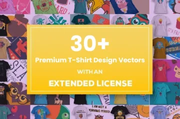 Premium T-Shirt Design Vectors Bundle