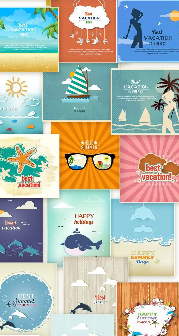 Summer Vector Illustrations