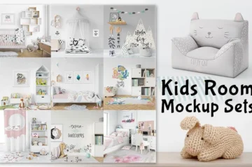 Kids Room Mockup Sets Preview Image