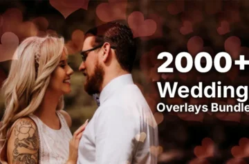 2000+ Wedding Overlays Bundle