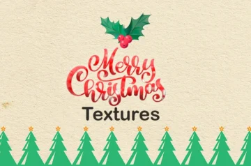 Merry Christmas Textures Bundle Preview