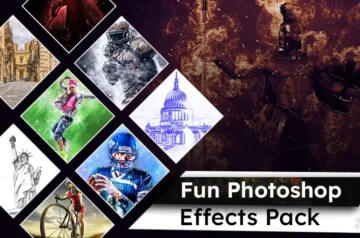 Fun Photoshop Effects Pack Preview Image