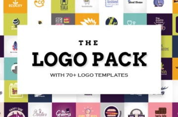 The Logo Pack with 70+ Logo Templates Preview Image