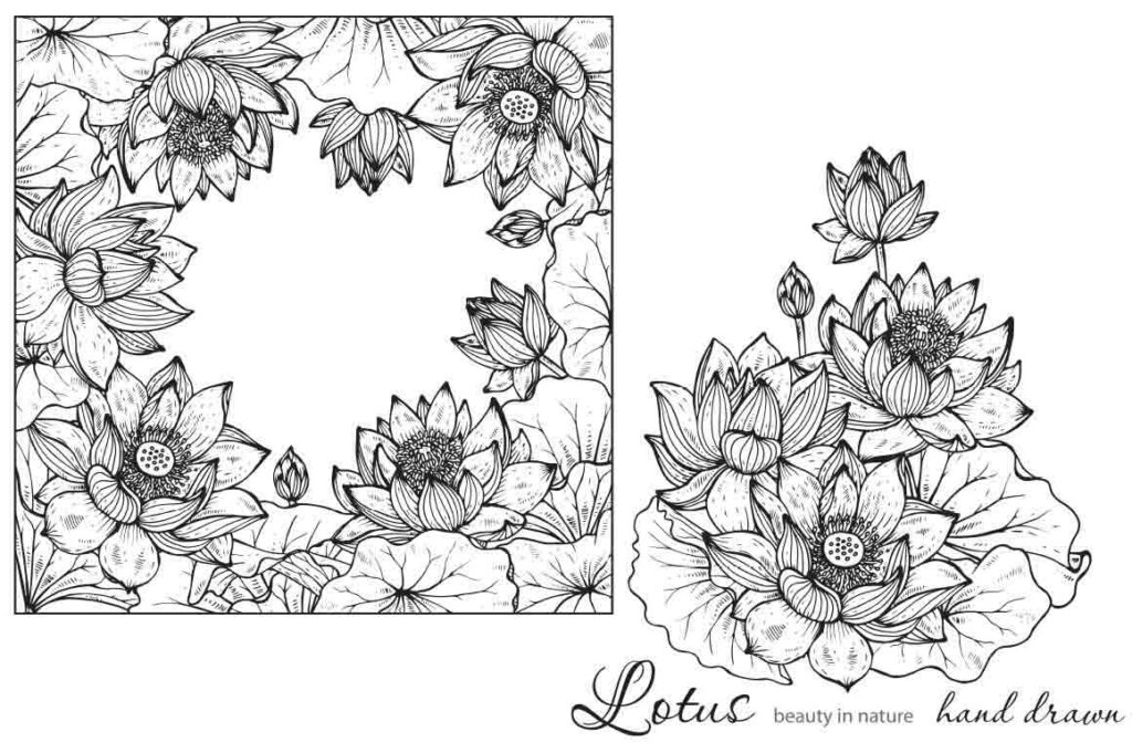 flower vectors preview