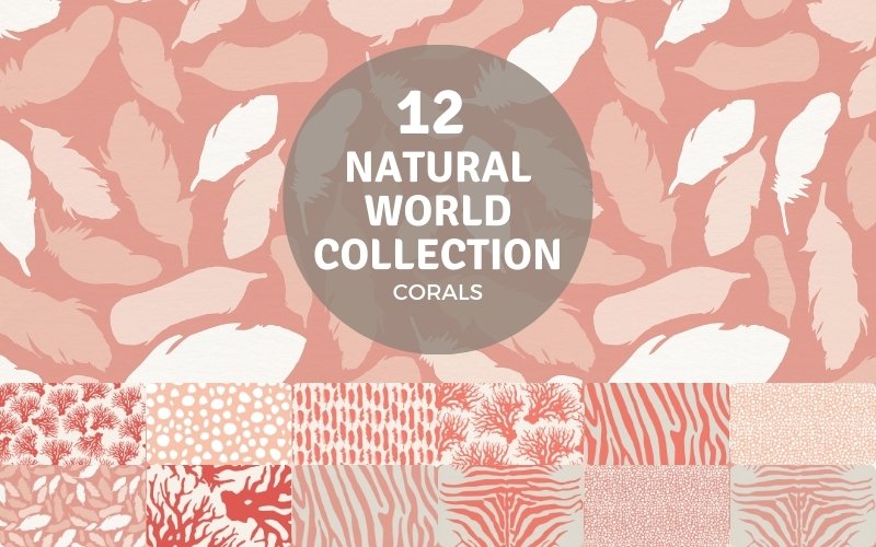 natural coral patterns colllection