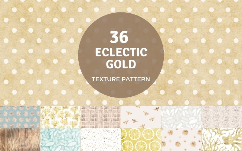 eclectic gold texture pattern