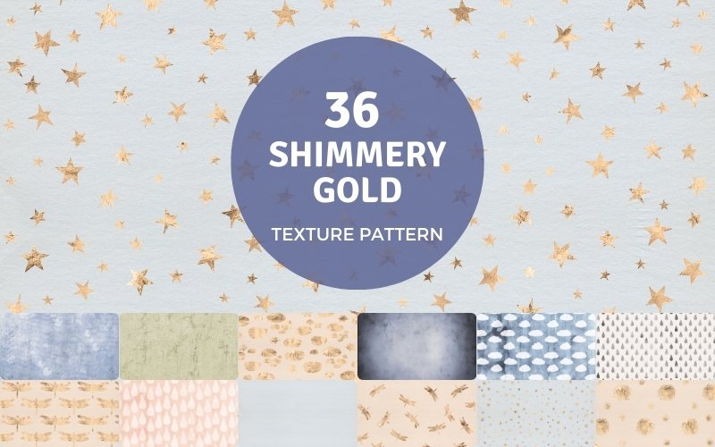 shimmery gold texture patterns