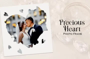 Precious Heart Photo Frame Preview