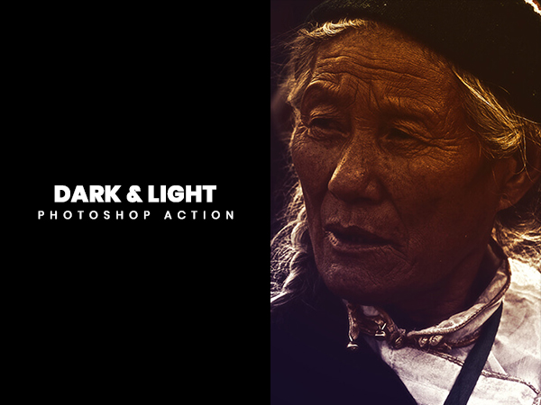 dark & light photoshop action