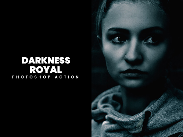 darkness royal photoshop action