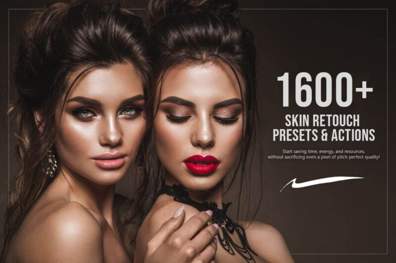 1600+ Skin Retouch Presets & Actions