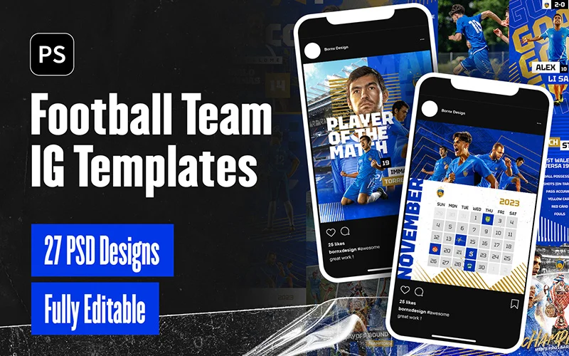 25+ Football Templates For Instagram | InkyDeals