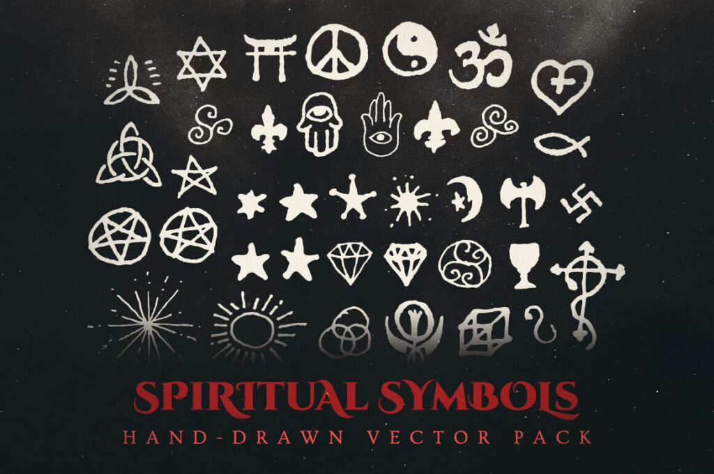 Spiritual Symbols Illustrations