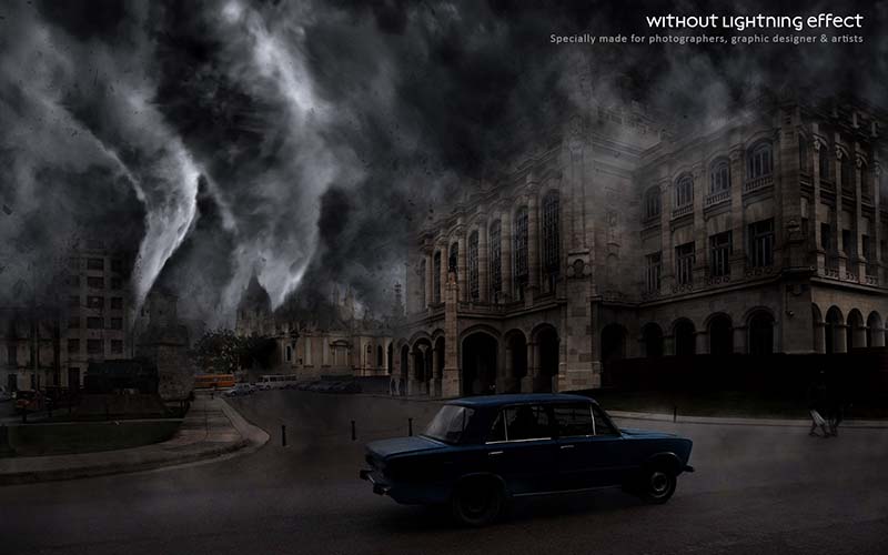 Tornado fantasy Photoshop Action preview