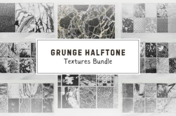 Grunge Halftone Textures Product Image