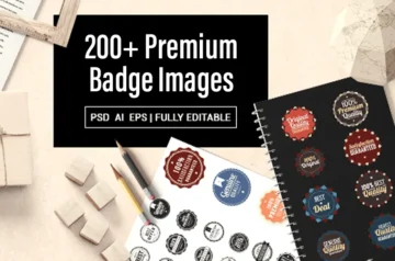 200+ Premium Badges Preview