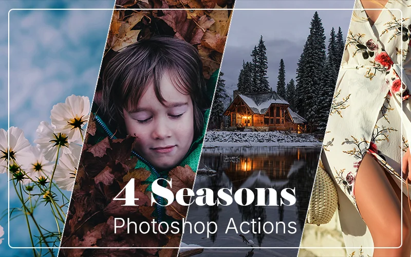 Four Seasons Photoshop Actions