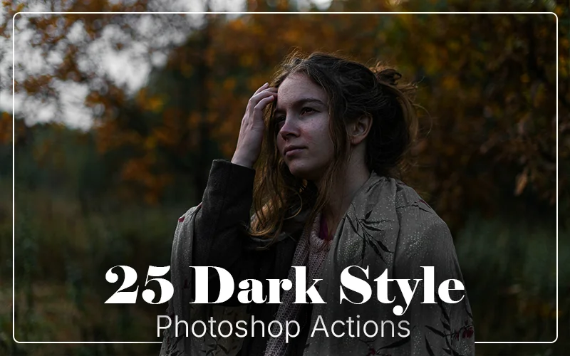 Dark Style Photoshop Actions