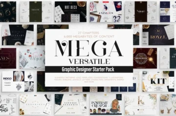 Mega Versatile Graphic Designer Starter Pack Preview