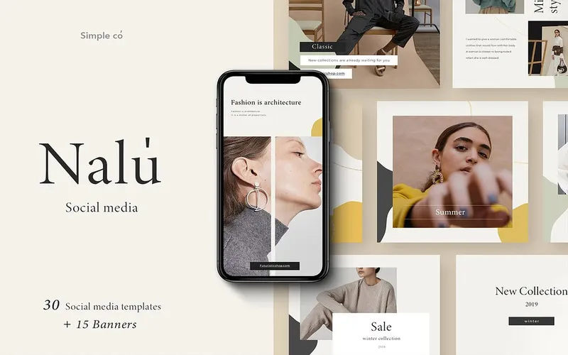 Nalu Instagram Templates Pack