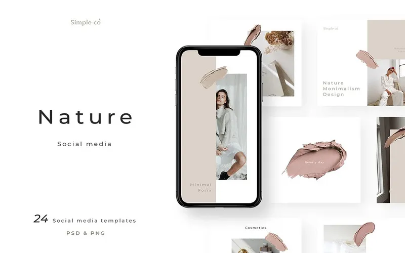 Nature Instagram Templates - Preview