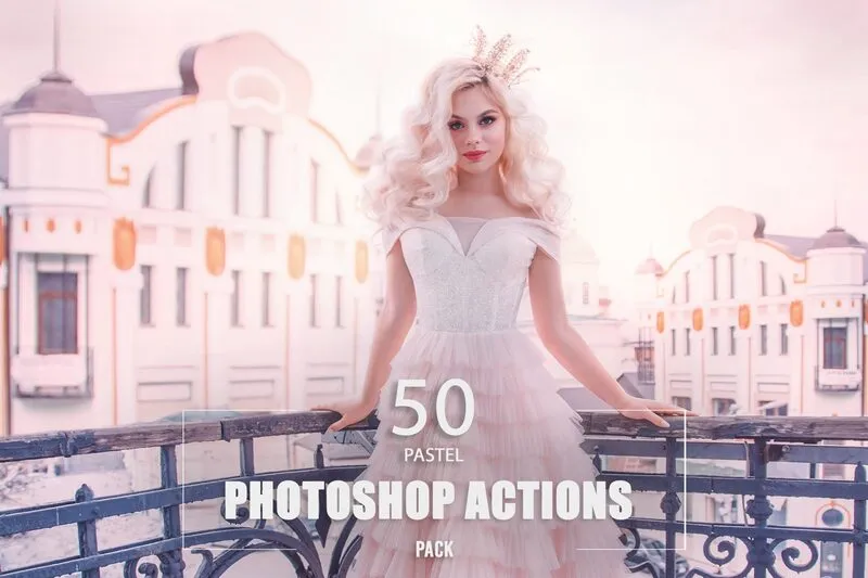 Pastel Photoshop Actions Preview