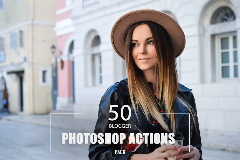 Blogger Photoshop Actions Preview