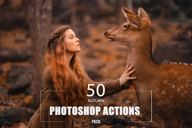 Autumn Photoshop Actions Preview