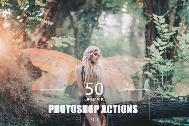 Cinematic Photoshop Actions Preview