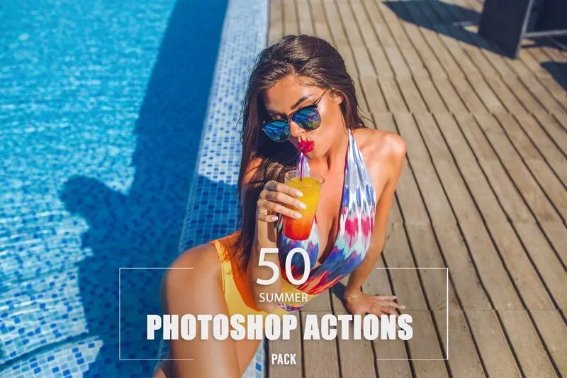 Summer Photoshop Actions Preview